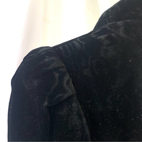 SALZBURGER TRACHTEN  AUS ÖSTERREICH VON WENGER VELVET BLACK BLAZER MADE AUSTRIA - Picture 6 of 14